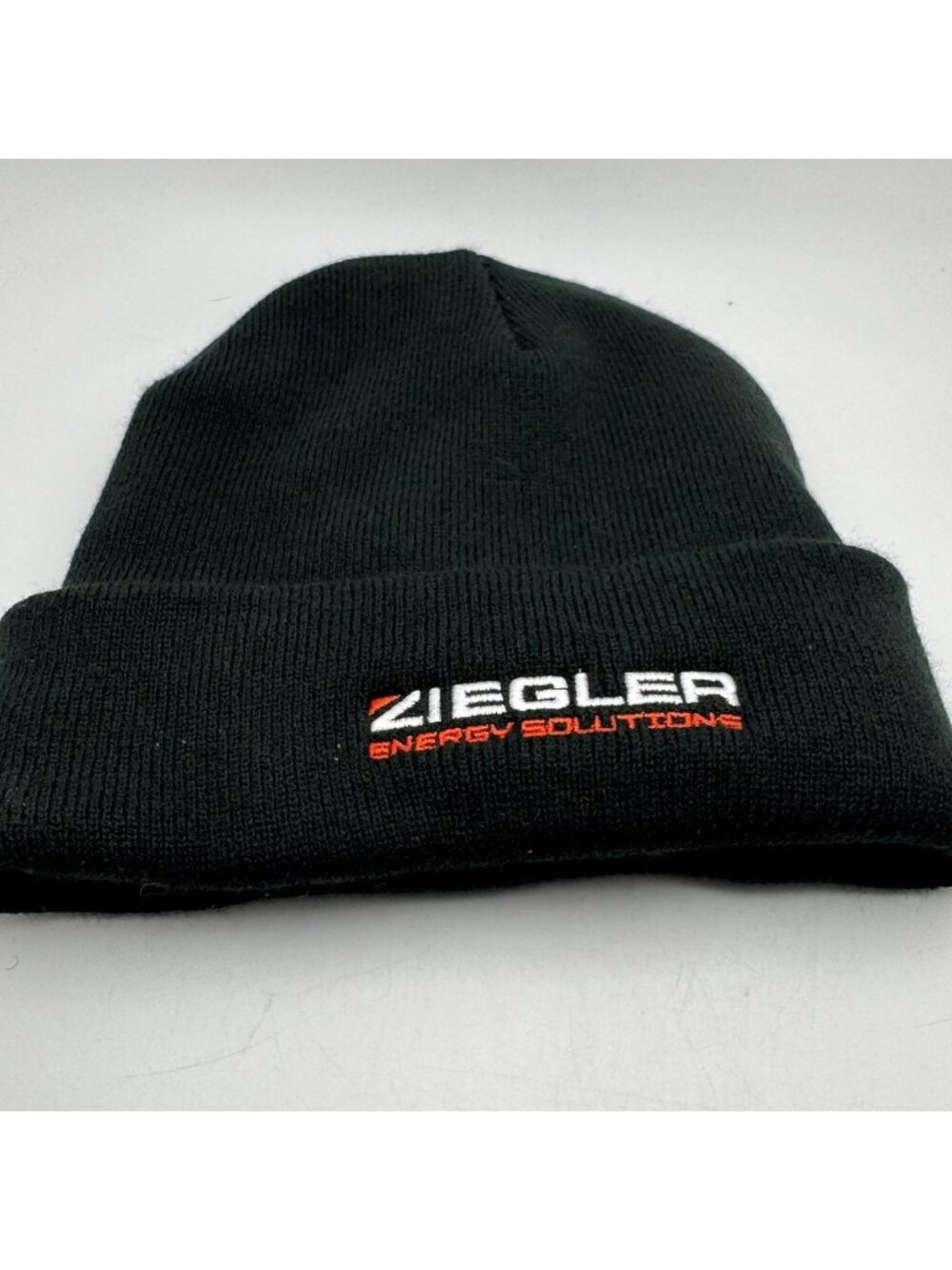 Ziegler Energy Solutions Beanie Hat Embroidered Lined Black One Port & Company